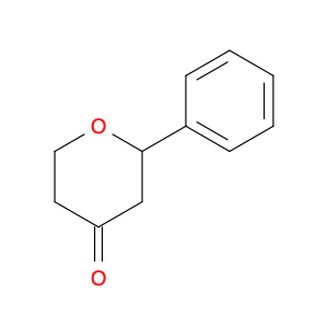 4H-Pyran-4-one, tetrahydro-2-phenyl-