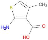 3-Thiophenecarboxylic acid, 2-amino-4-methyl-