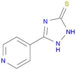 3H-1,2,4-Triazole-3-thione, 1,2-dihydro-5-(4-pyridinyl)-