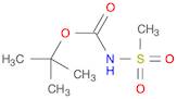 Carbamic acid, N-(methylsulfonyl)-, 1,1-dimethylethyl ester