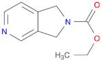 2H-Pyrrolo[3,4-c]pyridine-2-carboxylic acid, 1,3-dihydro-, ethyl ester