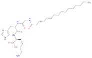 L-Lysine, N-(1-oxohexadecyl)glycyl-L-histidyl-