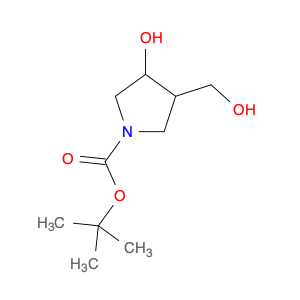 1-Pyrrolidinecarboxylic acid, 3-hydroxy-4-(hydroxymethyl)-, 1,1-dimethylethyl ester