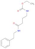 Carbamic acid, N-[4-oxo-4-[(2-phenylethyl)amino]butyl]-, ethyl ester