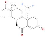 Androst-4-ene-3,6,17-trione, 19,19-difluoro- (9CI)