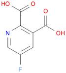 2,3-Pyridinedicarboxylic acid, 5-fluoro-