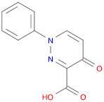 3-Pyridazinecarboxylic acid, 1,4-dihydro-4-oxo-1-phenyl-