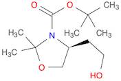 3-Oxazolidinecarboxylic acid, 4-(2-hydroxyethyl)-2,2-dimethyl-, 1,1-dimethylethyl ester, (4S)-