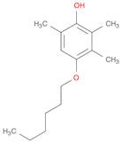 Phenol, 4-(hexyloxy)-2,3,6-trimethyl-