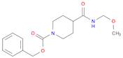 1-Piperidinecarboxylic acid, 4-[(methoxymethylamino)carbonyl]-, phenylmethyl ester