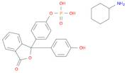 1(3H)-Isobenzofuranone, 3-(4-hydroxyphenyl)-3-[4-(phosphonooxy)phenyl]-, compd. with cyclohexanami…