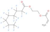 Octanoic acid, 2,2,3,3,4,4,5,5,6,6,7,7,8,8,8-pentadecafluoro-, 2-[(1-oxo-2-propen-1-yl)oxy]ethyl e…