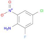 Benzenamine, 4-chloro-2-fluoro-6-nitro-