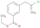 Benzoic acid, 3-(2-chloro-2-propen-1-yl)-, ethyl ester