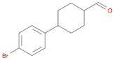 Cyclohexanecarboxaldehyde, 4-(4-bromophenyl)-