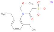 Ethanesulfonic acid, 2-[(2,6-diethylphenyl)(methoxymethyl)amino]-2-oxo-, sodium salt (1:1)