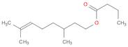 Butanoic acid, 3,7-dimethyl-6-octen-1-yl ester