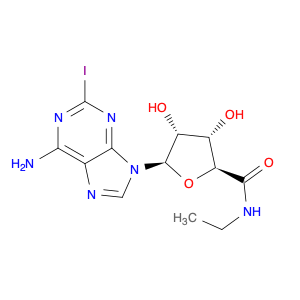 β-D-Ribofuranuronamide, 1-(6-amino-2-iodo-9H-purin-9-yl)-1-deoxy-N-ethyl-