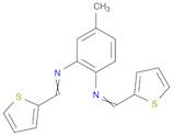 1,2-Benzenediamine, 4-methyl-N1,N2-bis(2-thienylmethylene)-