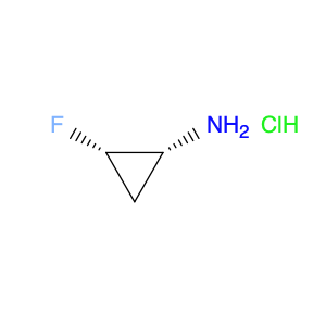 Cyclopropanamine, 2-fluoro-, hydrochloride, (1R,2S)- (9CI)