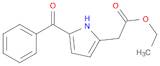 1H-Pyrrole-2-acetic acid, 5-benzoyl-, ethyl ester