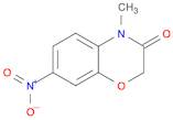 2H-1,4-Benzoxazin-3(4H)-one, 4-methyl-7-nitro-