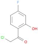 Ethanone, 2-chloro-1-(4-fluoro-2-hydroxyphenyl)-