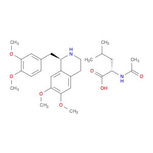 (1R)-1-[(3,4-dimethoxyphenyl)methyl]-6,7-dimethoxy-1,2,3,4-tetrahydroisoquinoline; (2S)-2-acetamid…