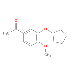 Ethanone, 1-[3-(cyclopentyloxy)-4-methoxyphenyl]-