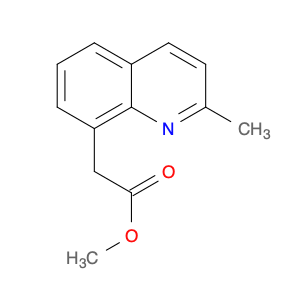 8-Quinolineacetic acid, 2-methyl-, methyl ester