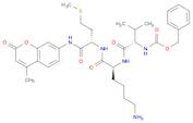 L-Methioninamide, N-[(phenylmethoxy)carbonyl]-L-valyl-L-lysyl-N-(4-methyl-2-oxo-2H-1-benzopyran-7-…