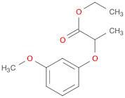 Propanoic acid, 2-(3-methoxyphenoxy)-, ethyl ester