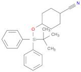 CYCLOHEXANECARBONITRILE, 4-[[(1,1-DIMETHYLETHYL)DIPHENYLSILYL]OXY]-