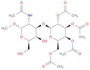 α-D-Galactopyranoside, methyl 2-(acetylamino)-2-deoxy-3-O-(2,3,4,6-tetra-O-acetyl-β-D-galactopyran…