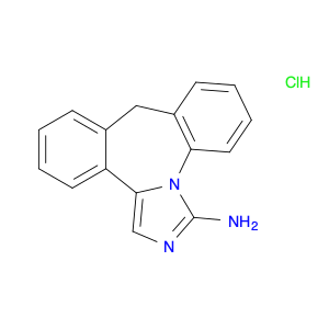 9H-Dibenz[c,f]imidazo[1,5-a]azepin-3-amine, hydrochloride (1:1)