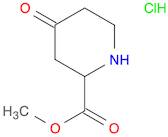 2-Piperidinecarboxylic acid, 4-oxo-, methyl ester, hydrochloride (1:1)