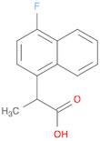 1-Naphthaleneacetic acid, 4-fluoro-α-methyl-