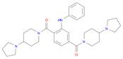 Methanone, 1,1'-[2-(phenylamino)-1,4-phenylene]bis[1-[4-(1-pyrrolidinyl)-1-piperidinyl]-