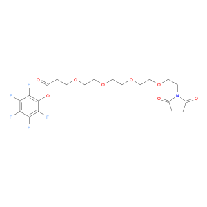 4,7,10,13-Tetraoxapentadecanoic acid, 15-(2,5-dihydro-2,5-dioxo-1H-pyrrol-1-yl)-, 2,3,4,5,6-pent...