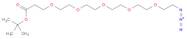 4,7,10,13,16-Pentaoxaoctadecanoic acid, 18-azido-, 1,1-dimethylethyl ester