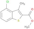 Benzo[b]thiophene-2-carboxylic acid, 4-chloro-3-methyl-, methyl ester