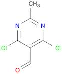 5-Pyrimidinecarboxaldehyde, 4,6-dichloro-2-methyl-