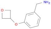 Benzenemethanamine, 3-(3-oxetanyloxy)-