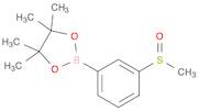 1,3,2-Dioxaborolane, 4,4,5,5-tetramethyl-2-[3-(methylsulfinyl)phenyl]-