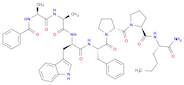 L-Norleucinamide, N-benzoyl-L-alanyl-L-alanyl-D-tryptophyl-L-phenylalanyl-D-prolyl-L-prolyl-