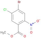 Benzoic acid, 4-bromo-5-chloro-2-nitro-, methyl ester