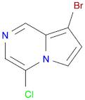 Pyrrolo[1,2-a]pyrazine, 8-bromo-4-chloro-