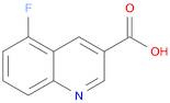 3-Quinolinecarboxylic acid, 5-fluoro-