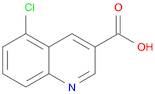 3-Quinolinecarboxylic acid, 5-chloro-