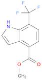 1H-Indole-4-carboxylic acid, 7-(trifluoromethyl)-, methyl ester